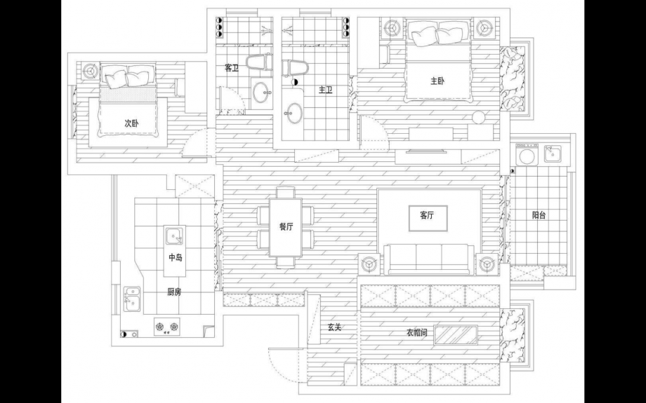 她家衣帽间是超实用设计方案之一