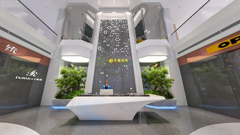 仁寿丰巢装饰新展厅装修盛大开工