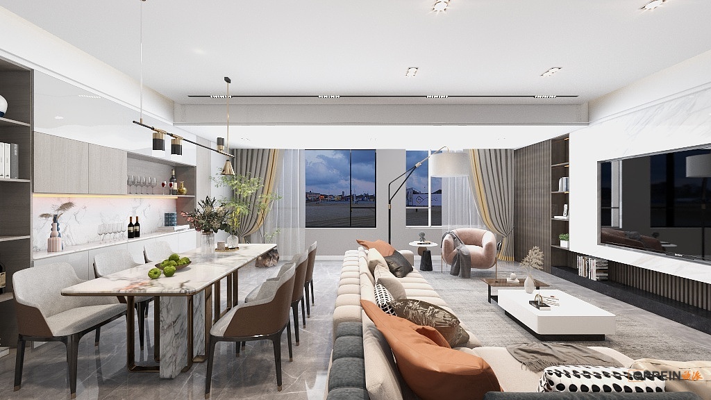 仁寿学府壹号装修效果图