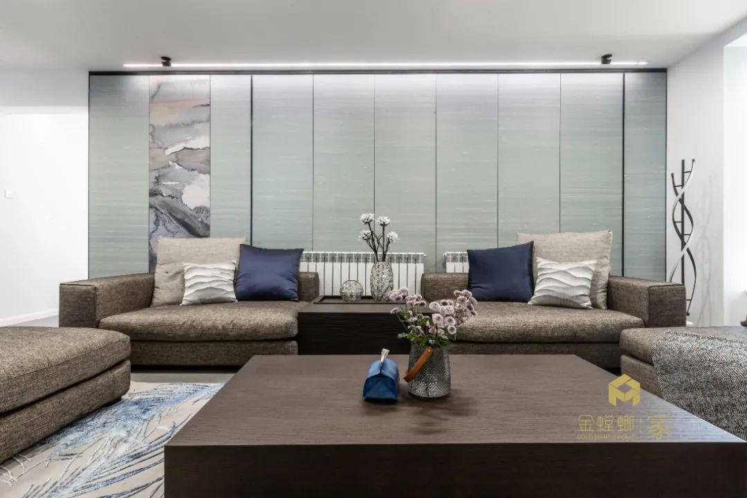 仁寿装修 ▏183㎡现代极简家，日式奶油风的女儿房太治愈了！