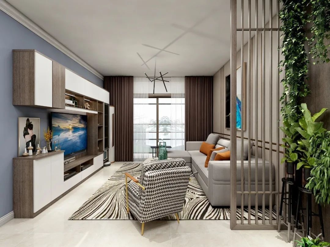 仁寿装修｜不到80平做出大餐厅和书房，小户型的业主绝对要看！