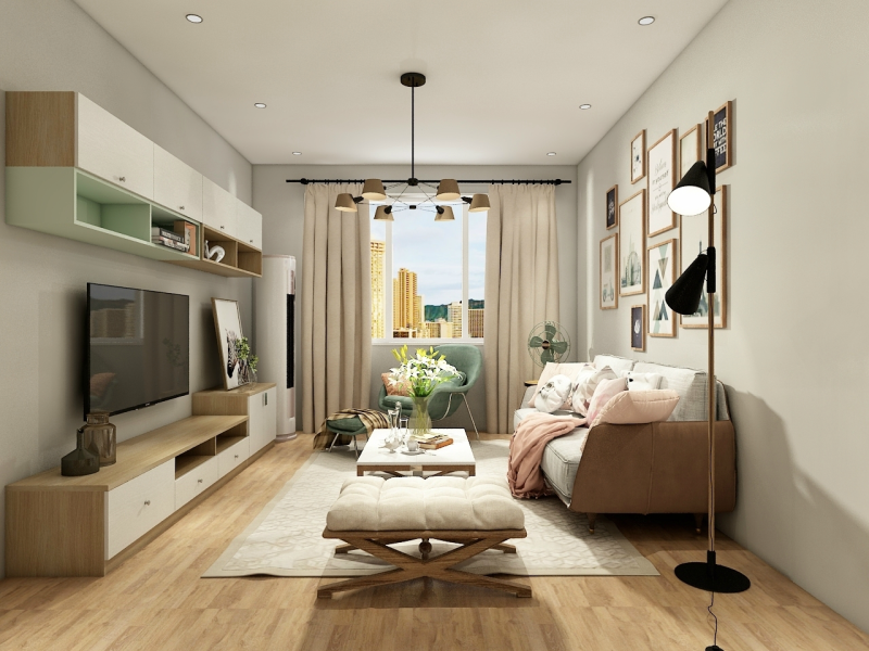 仁寿装修｜老婆抱怨79m²新家太小，装完大一倍，直呼实用！